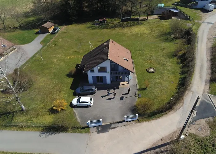 Spacieux Avec Cheminee, Proche Foret, Sentiers Pedestres, Terrasse, Terrain Clos, Jeux Et Wifi - Fr-1-589-187 Prázdninový dům Gerbamont